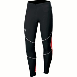 Warme Tights Sportful Cardio Tech Tight schwarz-rot